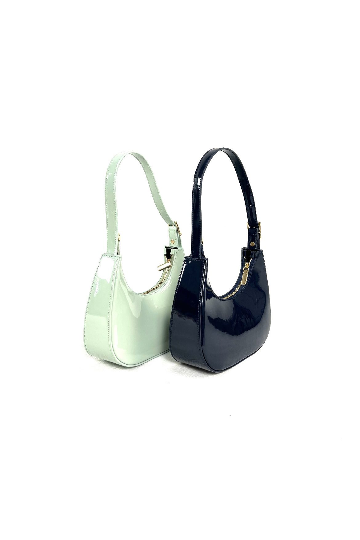 کیف زنانه چری با جنس ورنی براق، رنگ‌های متنوع، طراحی شیک و ترند