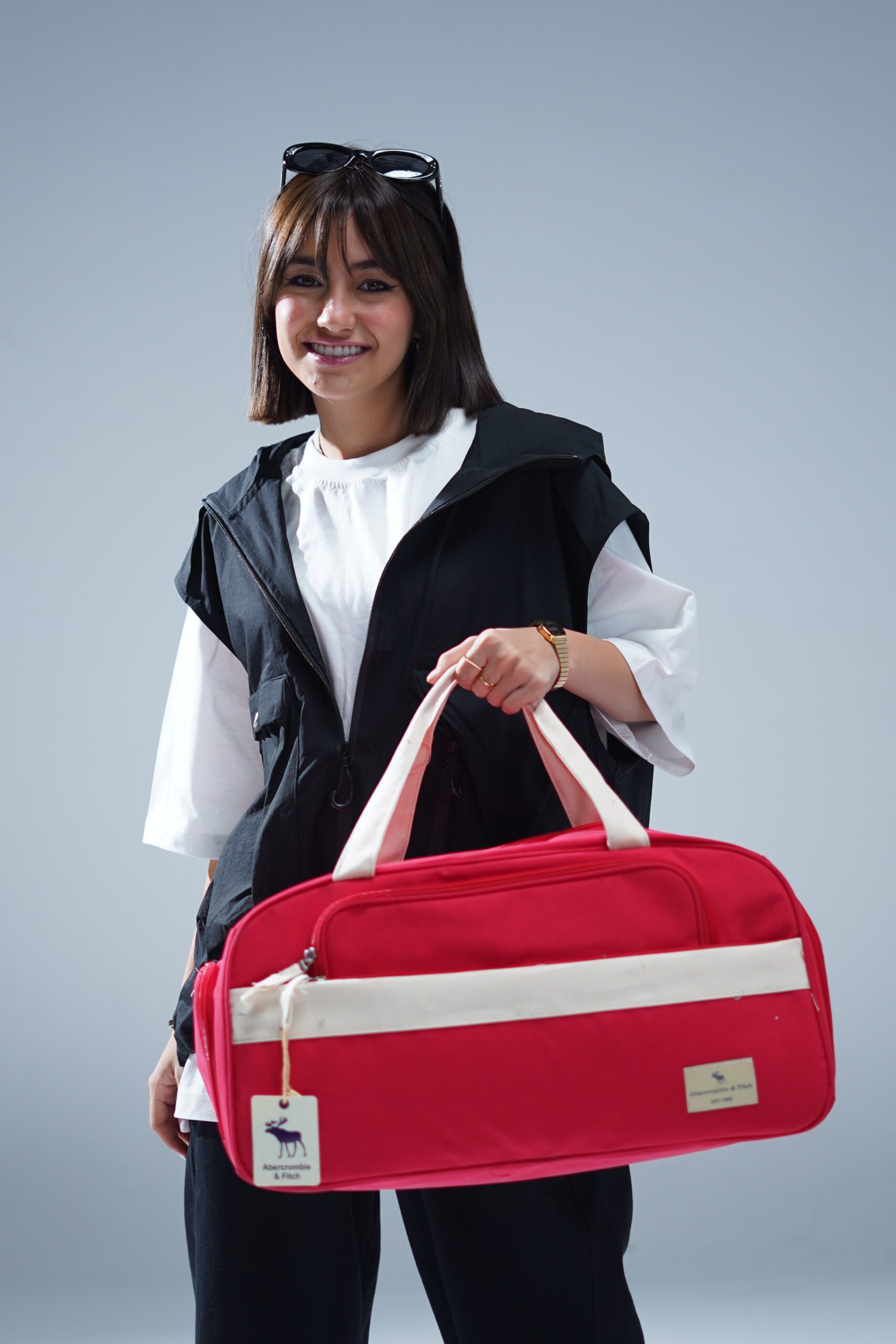 ساک ورزشی ابرکرومبی محفظه جاکفشی مجزای ساک ورزشی ابرکرومبی