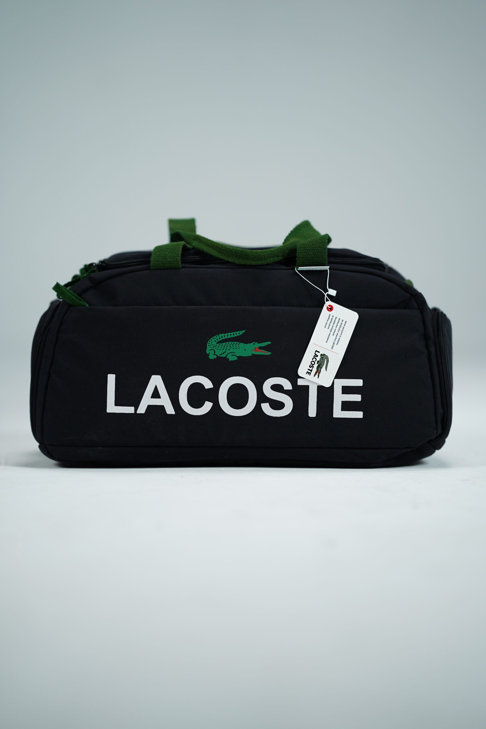 ساک ورزشی لاگوست برند و شیک با پارچه کتان