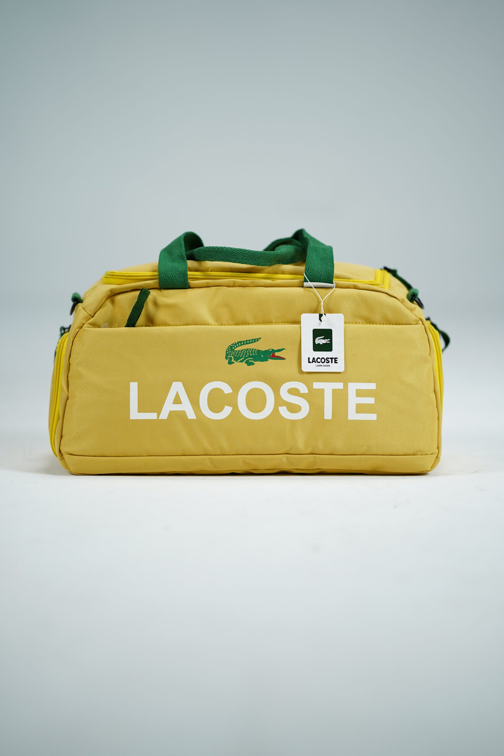 ساک ورزشی لاگوست ساک ورزشی لاگوست رنگ زرد